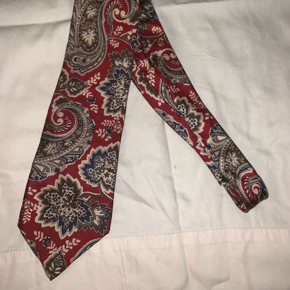 Two vintage ties together
